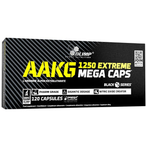 AAKG Extreme 1250 Mega Caps - 120 capsules - Nutra Best Europe