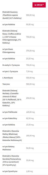 Clenburexin Shot | Thermogener Fettbrenner - 100 ml