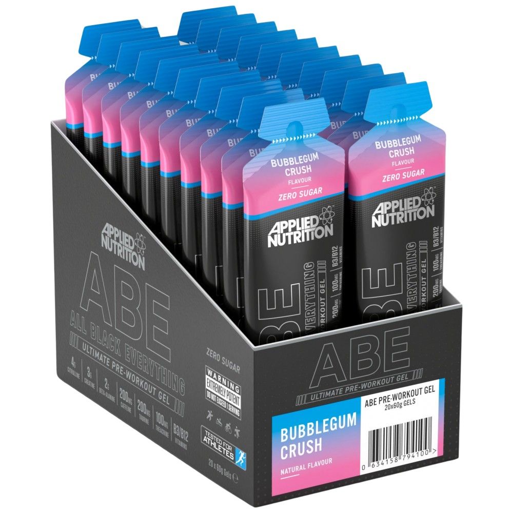 ABE-Gel | All Black Everything Pre-Workout – 20 x 60 Gramm