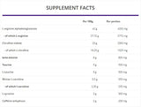 Pumpe Pre -Workout -Formel - 500 Gramm