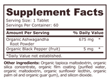 <tc>Pure Nutrition</tc> - Bio-Ashwagandha - 60 Tabletten