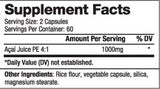 Acai 1000 mg/120 Kapseln