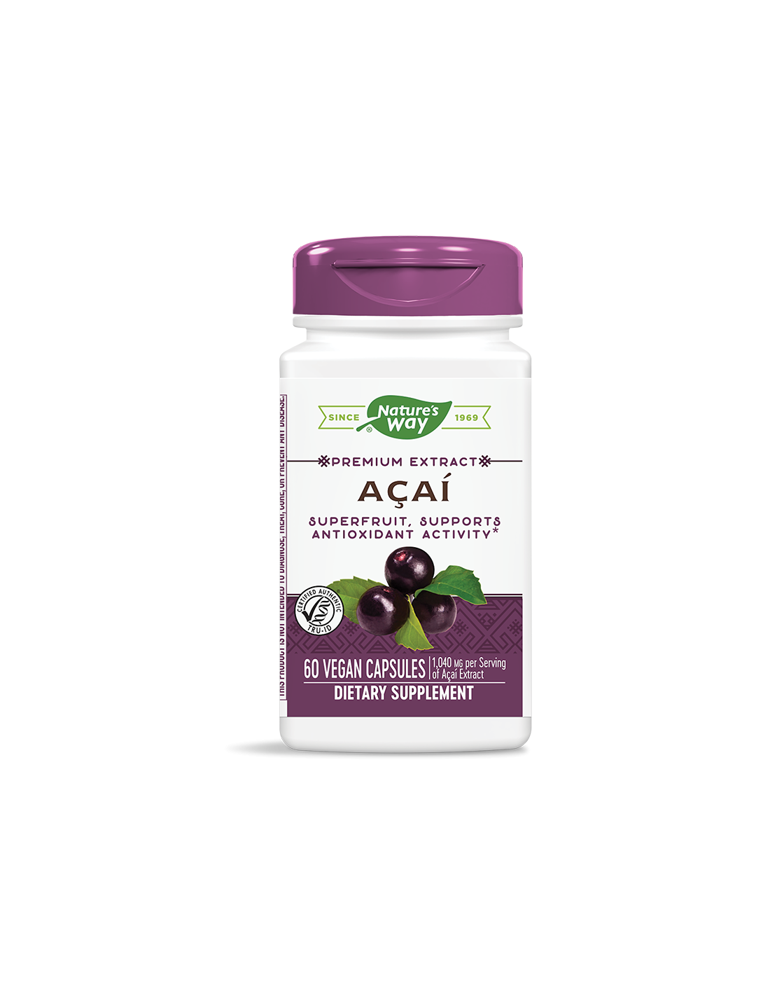 Acai 520 mg – 60 Kapseln