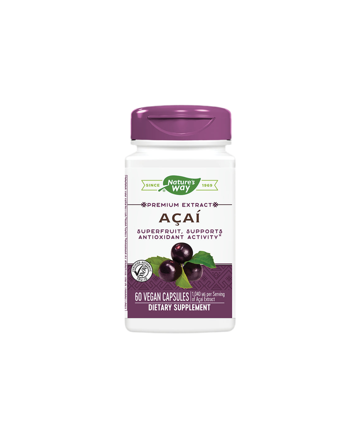 Acai 520 mg – 60 Kapseln