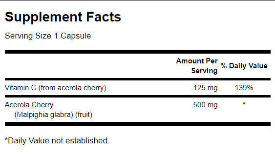 Acerola 500 mg – 60 Kapseln