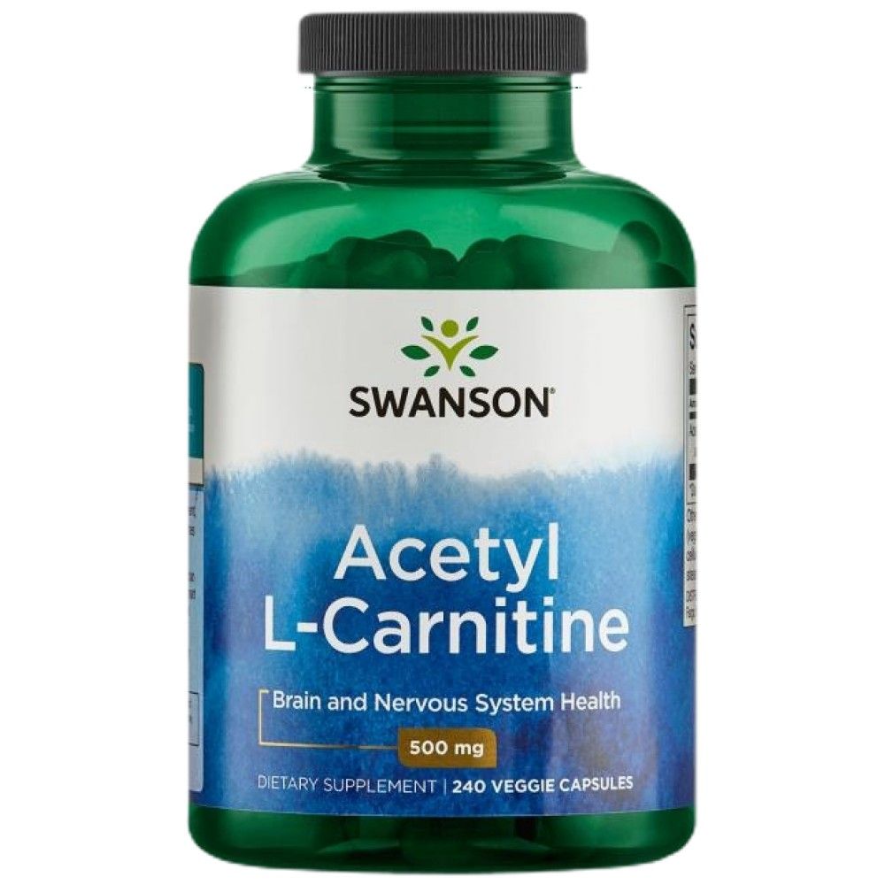 Acetyl-L-Carnitin 500 mg – 240 Kapseln
