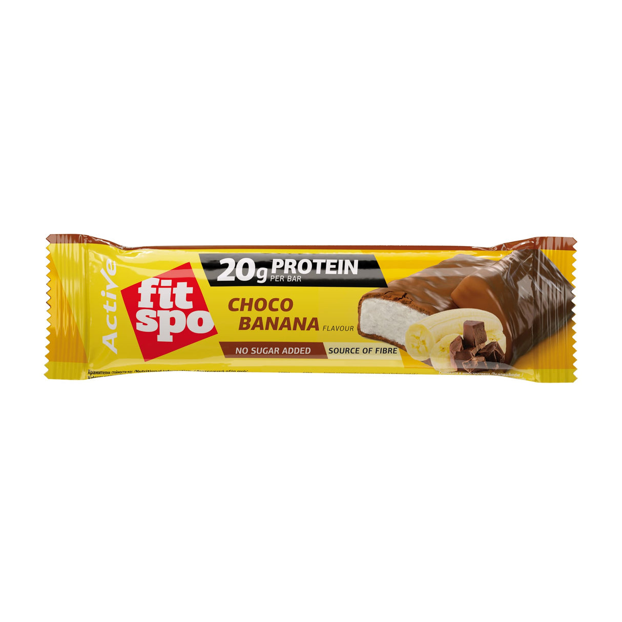 Active Bar Schokolade & Banane – 60 g