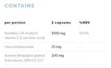Aktives C 1000 mg | PureWay-C® mit Zitrus-Bioflavonoiden und Acerola – 60 Kapseln