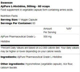 AjiPure L-Histidin 500 mg 60 Kapseln