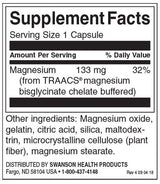 Albion® Chelatisiertes Magnesiumglycinat 133 mg – 90 Kapseln