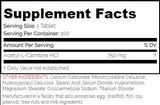 Alcar/Acetyl L-Carnitin 750 mg – 100 Tabletten