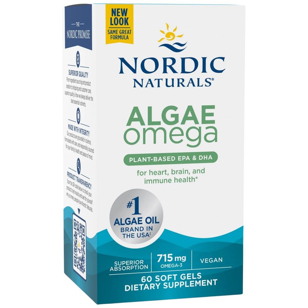 Algen Omega 715 mg – 60 Gelkapseln