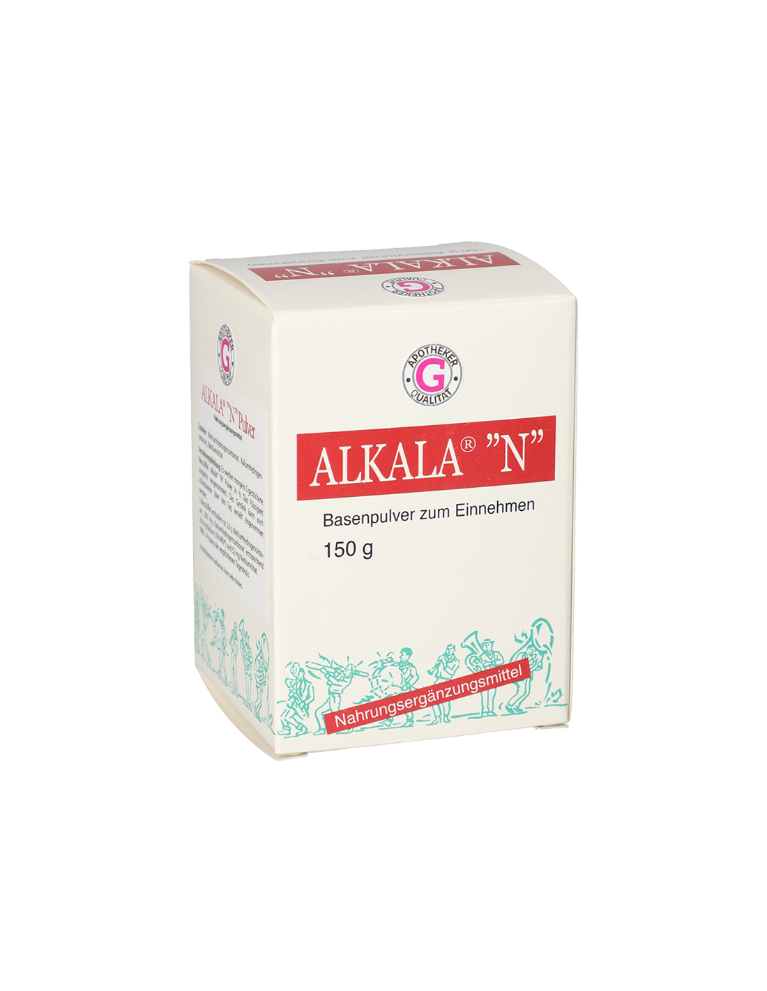 Elektrolytbilanz – Natrium + Kaliumhydrogencarbonat Alkala N, 150 g Pulver