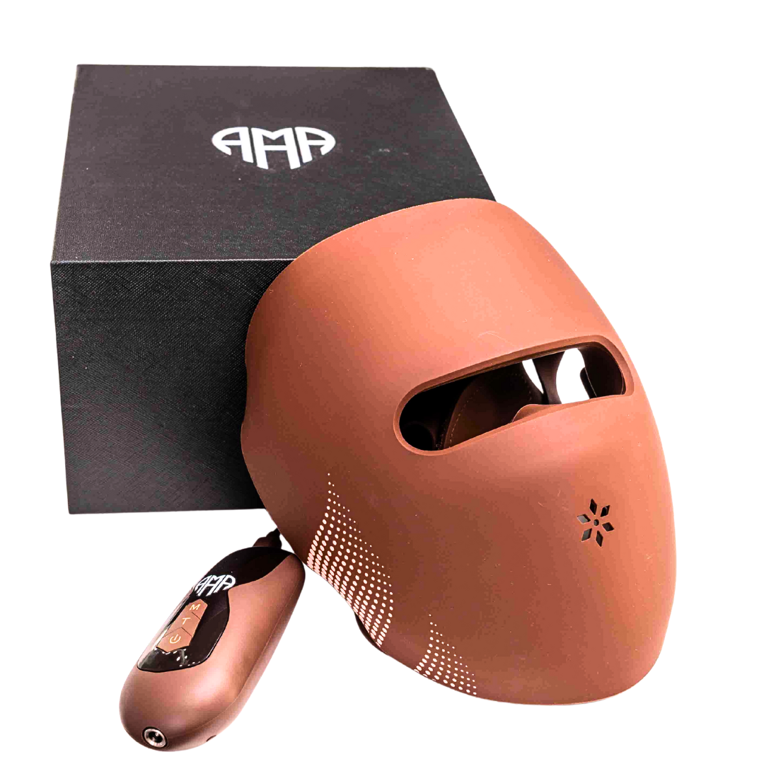 4D -LED -Gesichtsmaske mit Photonentherapie - 82 LEDs x 4 Arten von Licht