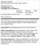 Aloe Vera Saft 946 ml