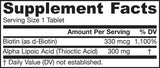 Alpha Lipoic Sustain 300 mg – 120 Tabletten