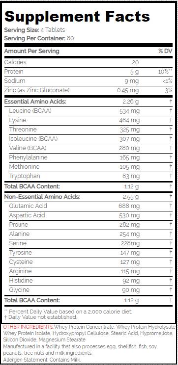Aminosäure Xtreme 5000 320 Tabletten