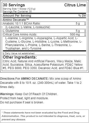 Amino-Dekanat – 360 Gramm