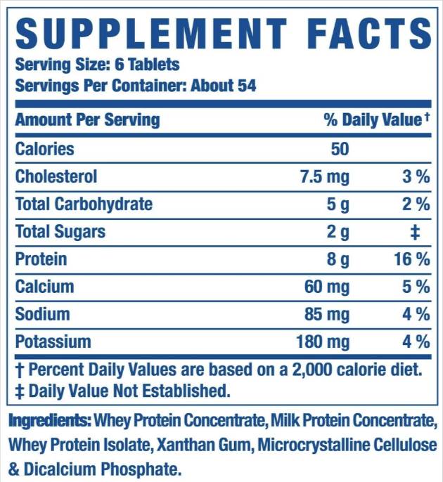 Amino-Tab XS/Proteintabletten 325 Tabletten