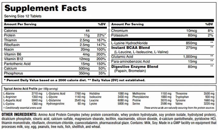 Amino Tech TR - 375 Tabletten