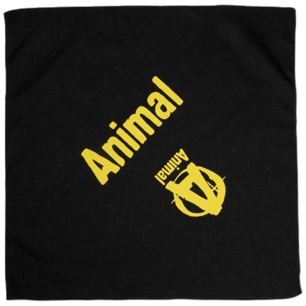 Tier-Bandana – gelbes Logo
