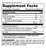 Tierische Kreatin-Kauartikel | mit AstraGin® - 120 Kautabletten