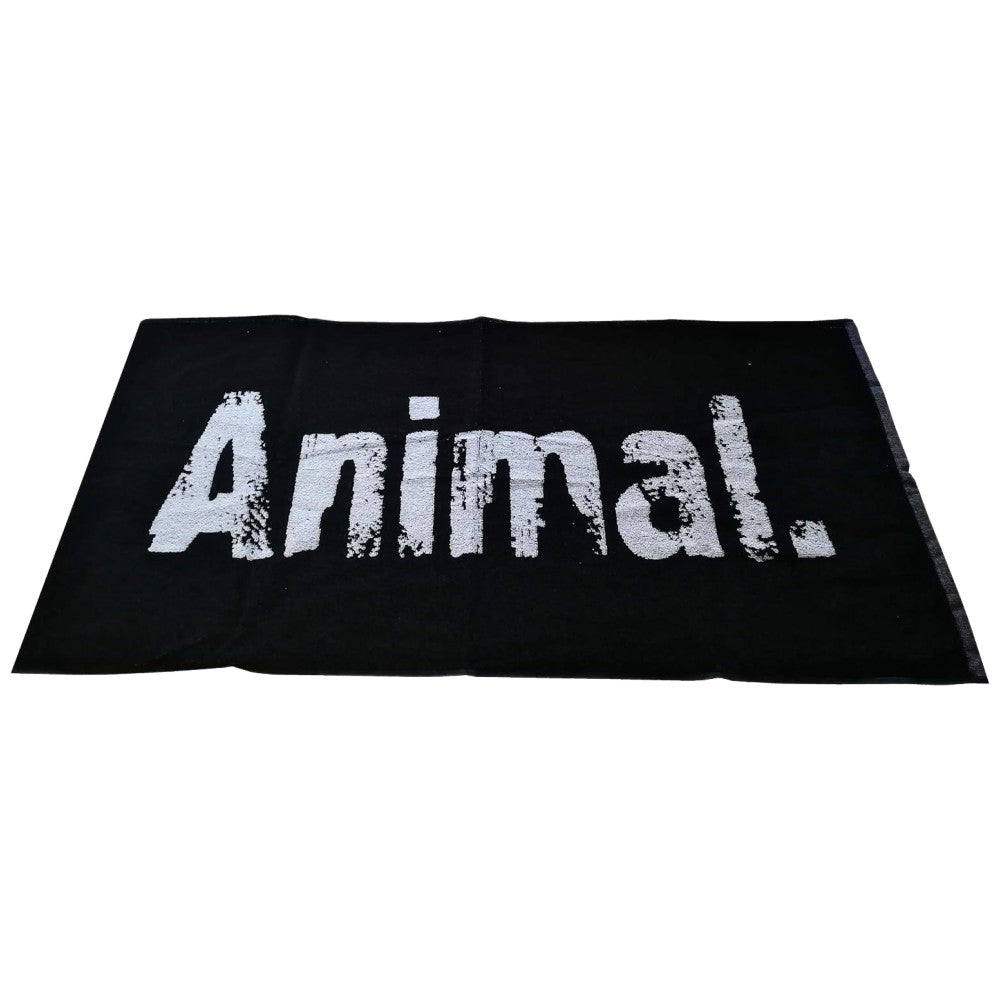 Tier-Turnhandtuch – Schwarz | 100 x 50 cm – 100 x 50 cm