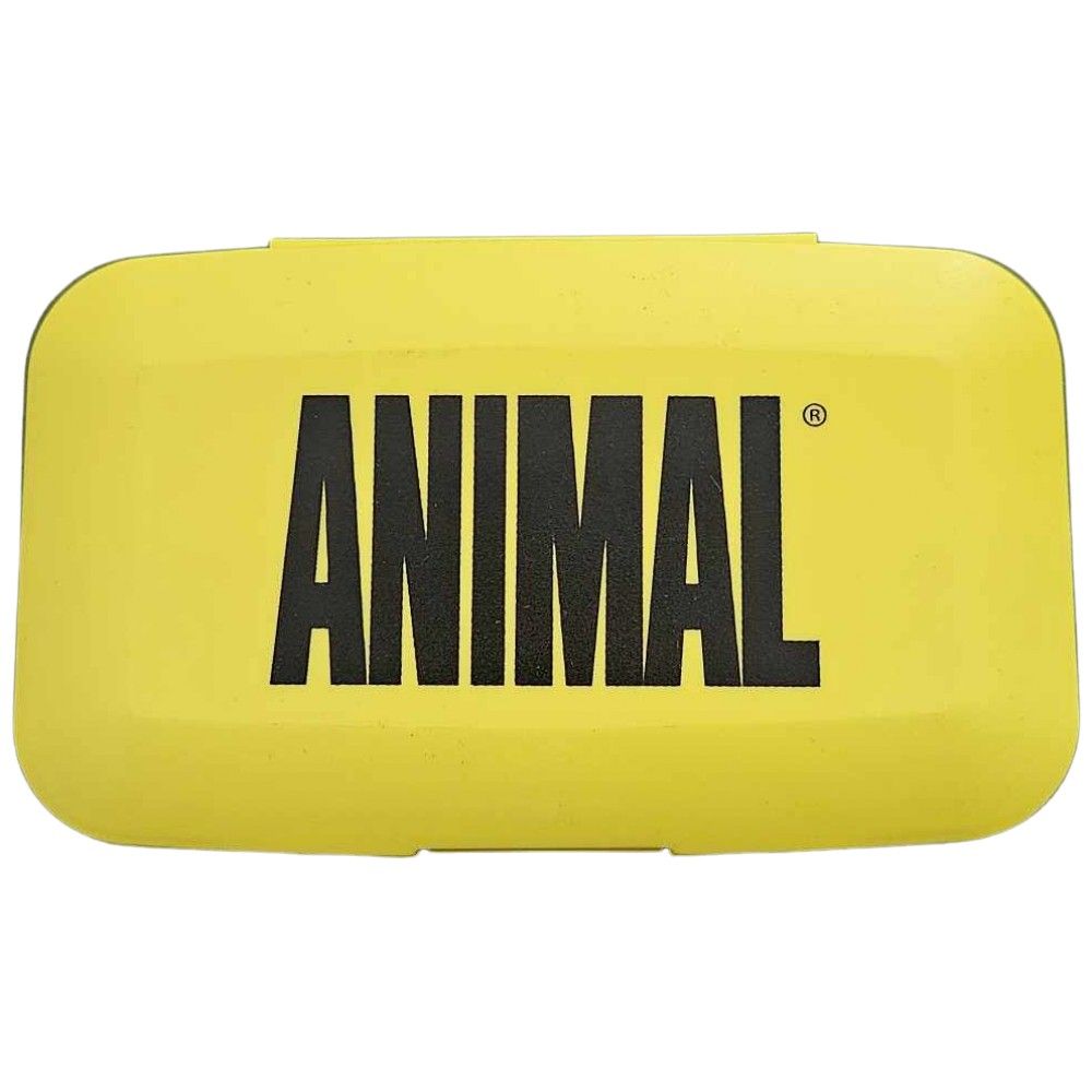 Tierische Pillendose/Gelb