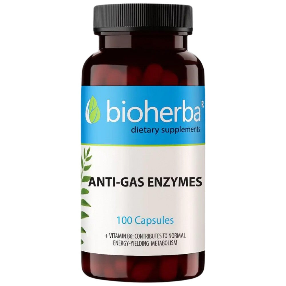Anti-Gas-Enzym – 100 Kapseln