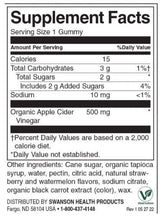 Apfelessig-Gummis | Erdbeer-Wassermelone – 60 Kautabletten