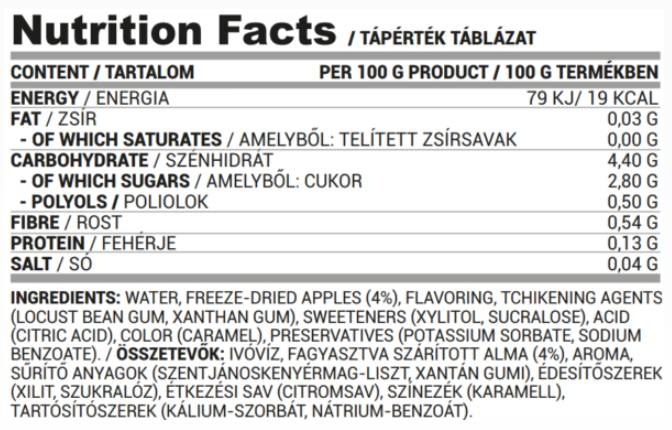 Apfelfruchtgelee | Null Zucker 300 Gramm