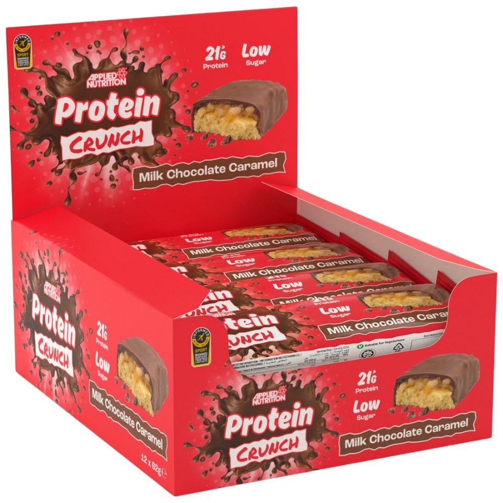 Applied Protein Crunch Bar – 12 x 65 Gramm