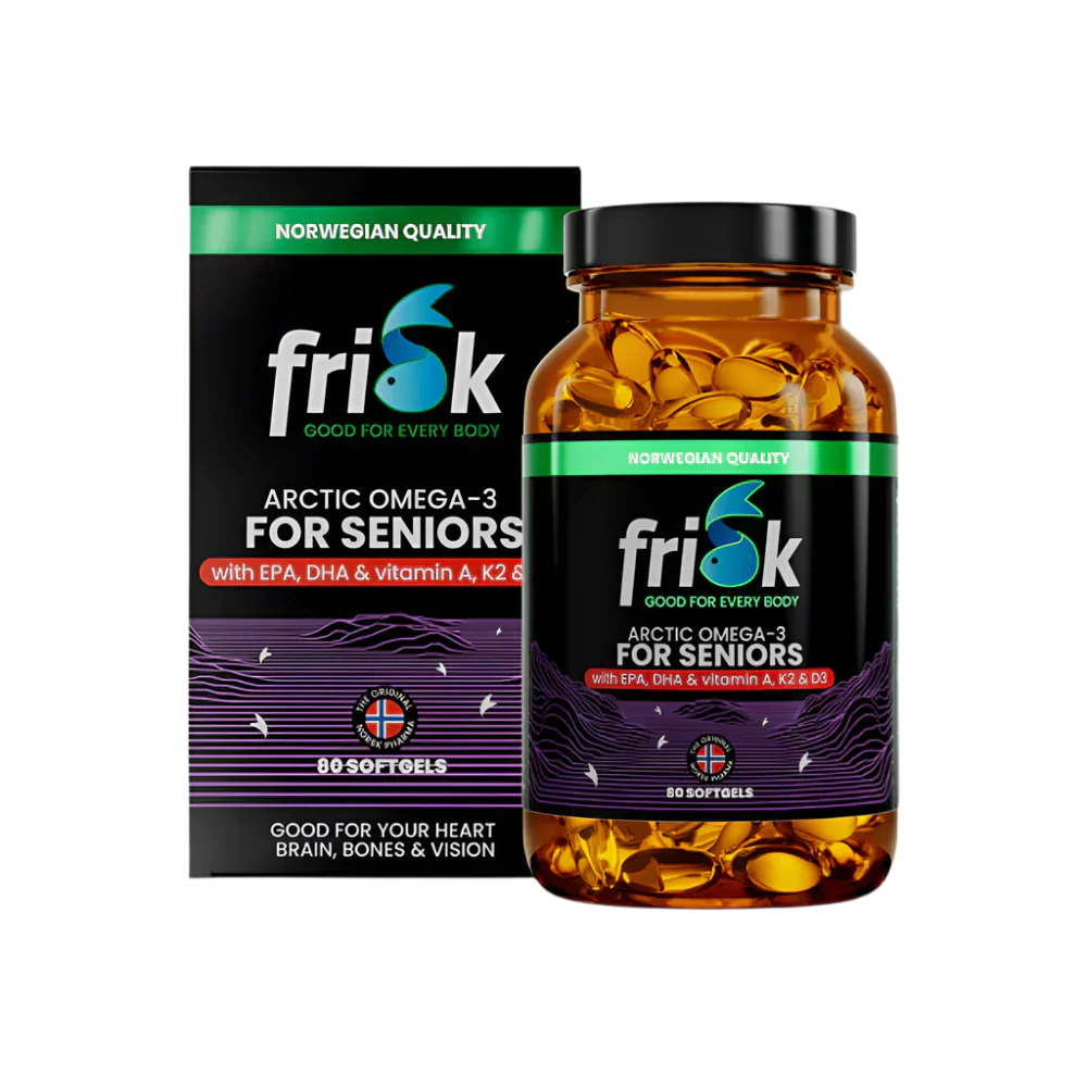 Arctic 50+ – Omega-3 – 100 % wilder arktischer Kabeljau – 80 Kapseln