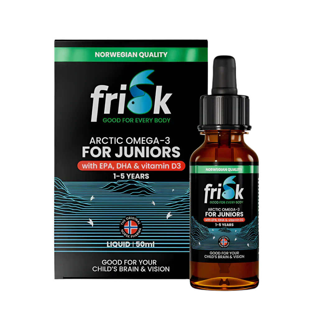 Arctic Kids – Omega-3 für Kinder – Wildfisch aus Norwegen/Zitronengeschmack – 50 ml