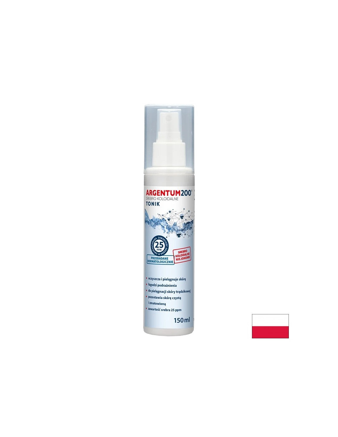 Kolloidales Silber Argentum 200 - 25 ppm, 150 ml Spray
