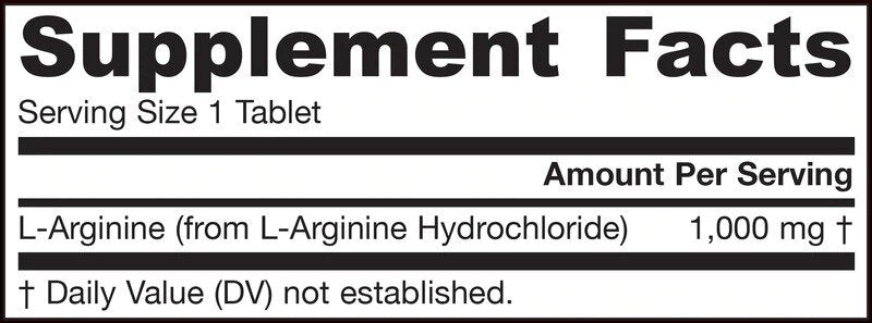 Arginin 1000 mg/Arginin – 100 Tabletten