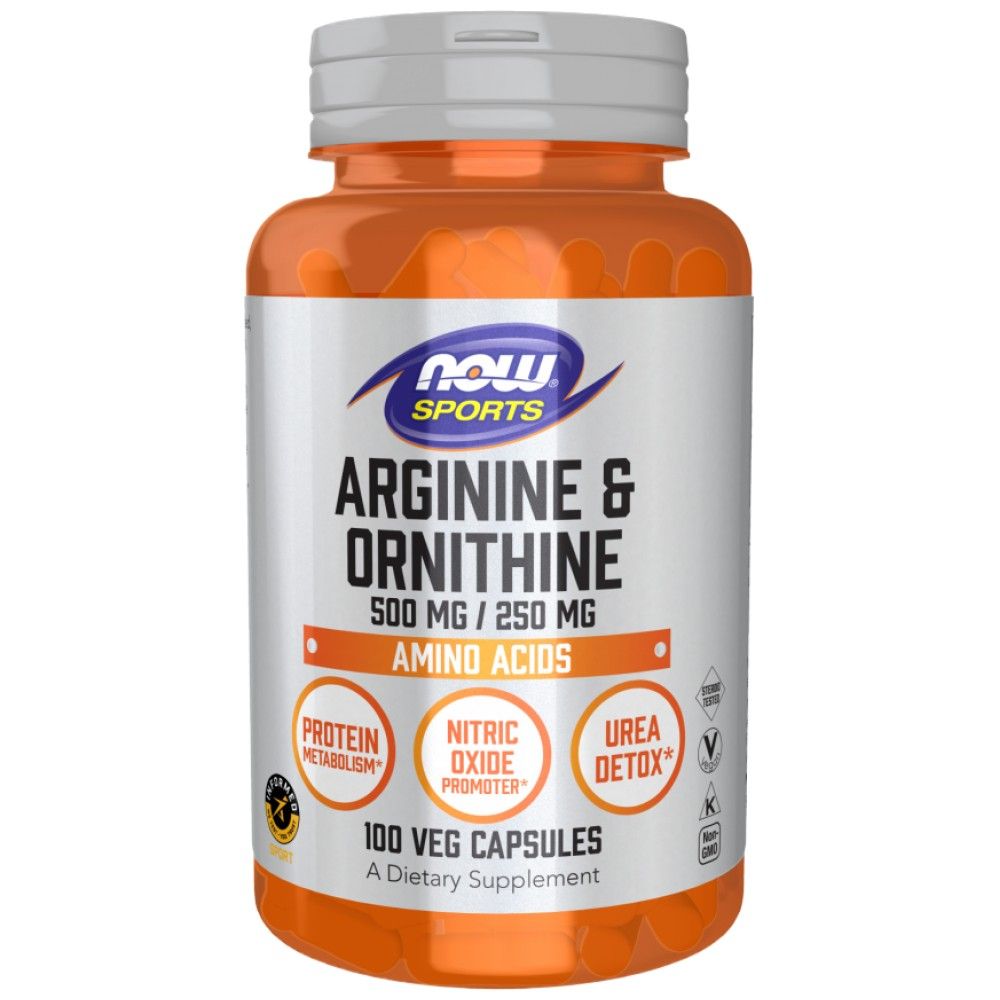 Arginin/Ornithin 500/250 mg – 250 Kapseln
