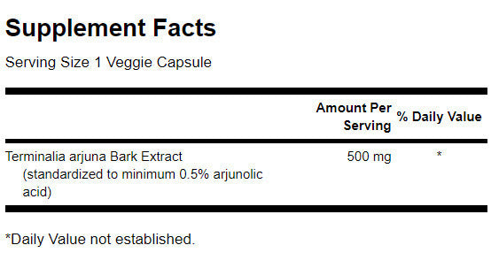 Arjuna 500 mg – 60 Kapseln