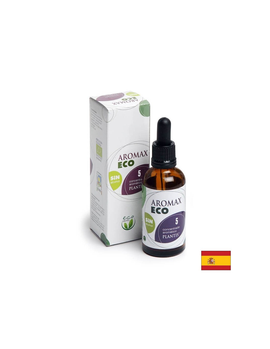 Kräutertinktur zur Entgiftung – Aromax Eco 5 Plantis®, ohne Alkohol, 50 ml