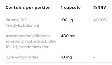 Ashwagandha Extra 400 mg – 60 Kapseln
