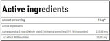 Ashwagandha Max 335 mg – 60 Kapseln