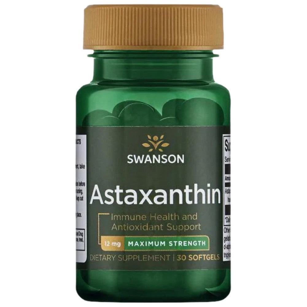 Astaxanthin 12 mg – 30 Gelkapseln