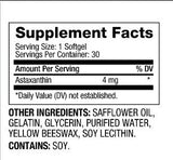 Astaxanthin 4 mg – 60 Gelkapseln