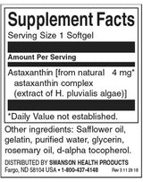 Astaxanthin 4 mg – 60 Gelkapseln