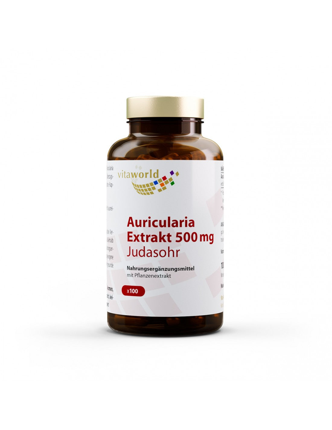 Auricularia (Judasohr) extrakt/Auricularia (Judasohr) 500 mg, 100 Kapseln