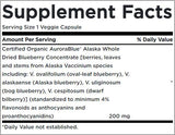 AuroraBlue/Wild Alaska Blueberry Complex – 30 Kapseln