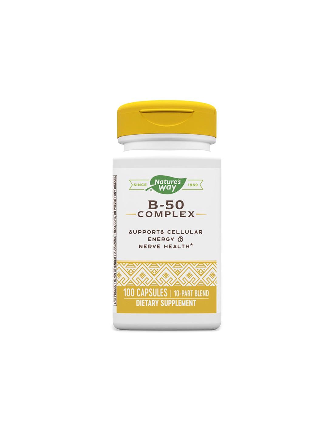 B-50-Komplex – Vitamin B-50-Komplex, 100 Kapseln Nature's Way