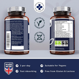 Magnesium Complex – 240 Kapseln mit hoher Konzentration – Vegan – <tc>Nutravita</tc>
