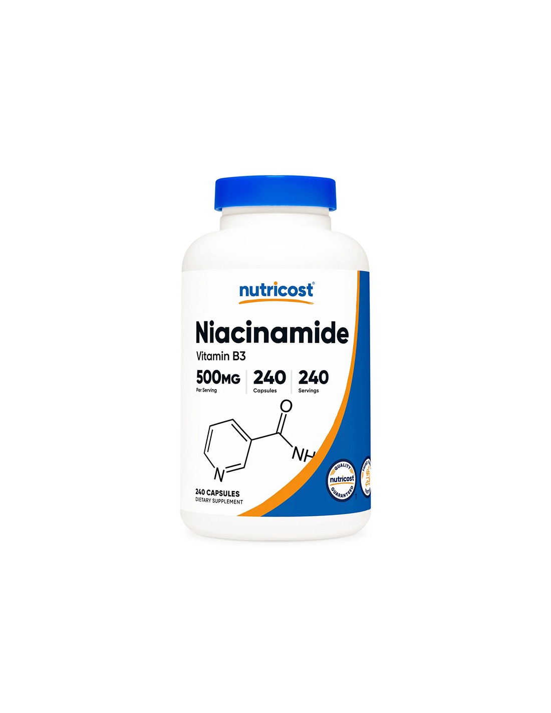 Herz-Kreislauf- und Nervensystem – Niacinamid (Vitamin B3), 240 Kapseln