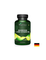 Für aktive Sportarten – Zink+Magnesium+Vitamin B6 – ZMA, 120 Kapseln